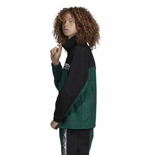 Sportsjakke til Mænd Adidas Originals R.Y.V. BLKD 2.0 Track Mørk grøn XL