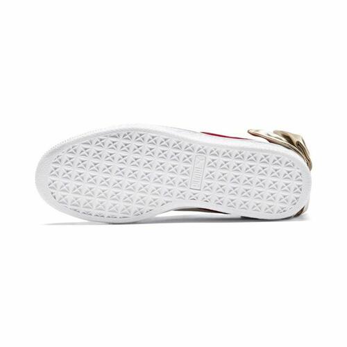 Kvinde Casual Sneakers Puma Sportswear Suede Bow Varsity Rød 36
