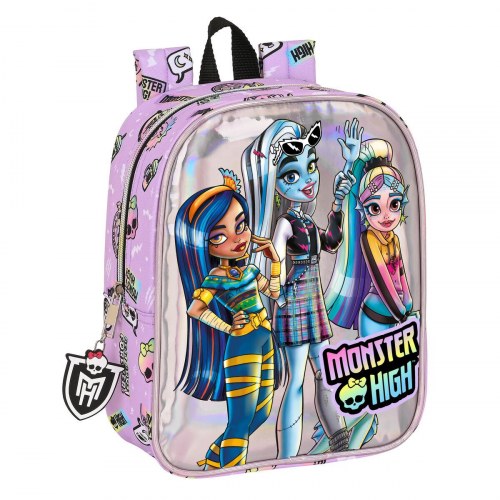 Rygsæk Monster High - Best Boos, syren 22 × 27 × 10 cm