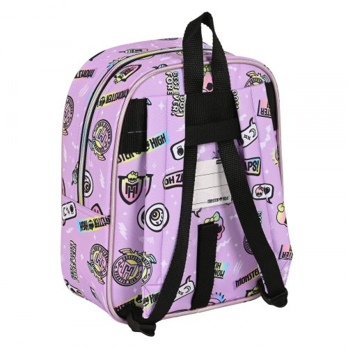 Rygsæk Monster High - Best Boos, syren 22 × 27 × 10 cm