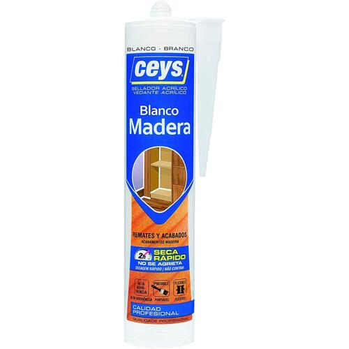 Ceys Forsegler til træ - akryl fyldstof, hvid