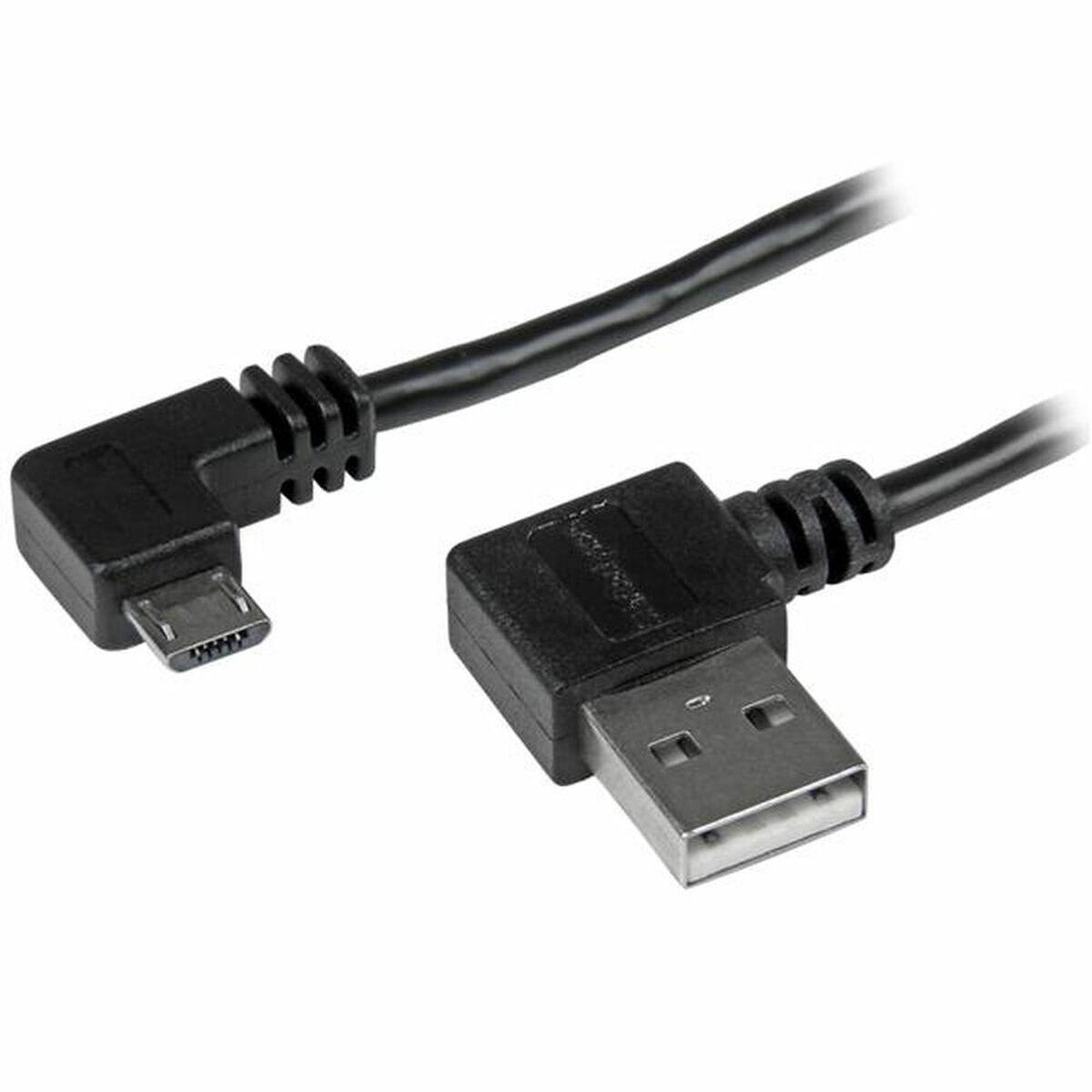Usb Kabel Til Micro Usb Startech Usb2aub2ra2m Sort