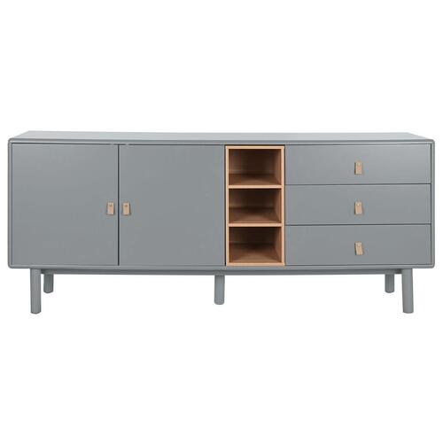 Skænk Home ESPRIT Blå Grå 180 x 40 x 75 cm