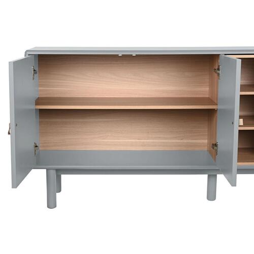 Skænk Home ESPRIT Blå Grå 180 x 40 x 75 cm