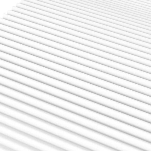 Skummadras 100x200 cm hårdhed H2 H3 hvid
