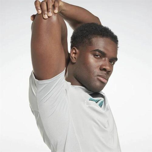 Kortærmet T-shirt til Mænd Reebok Activchill Graphic M