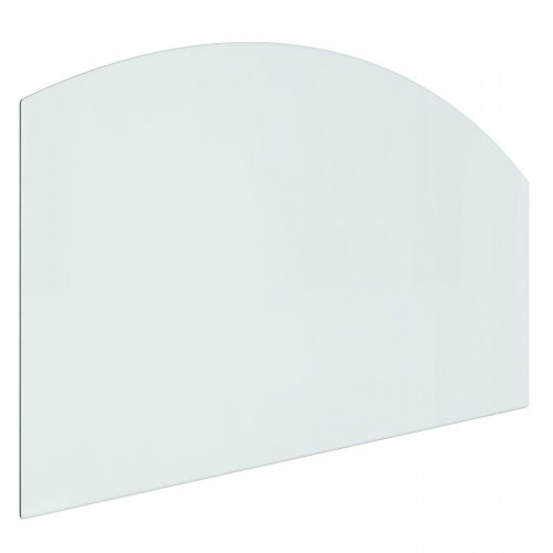 Glasplade til pejs 100x60 cm