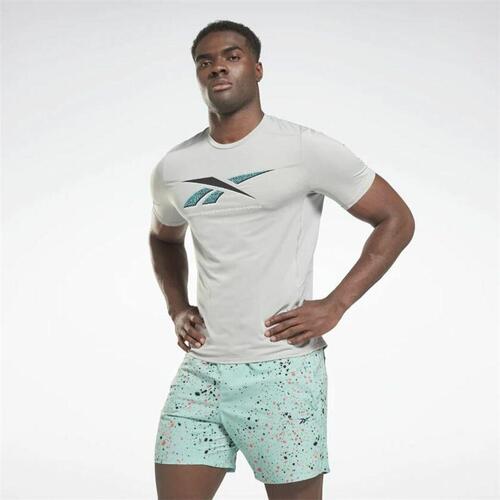 Kortærmet T-shirt til Mænd Reebok Activchill Graphic M