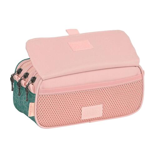Dobbelt carry-all Santoro Swan lake Grå Pink 21,5 x 10 x 8 cm