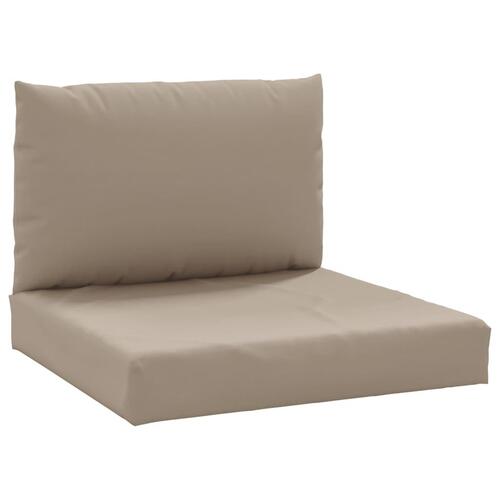 Pallehynder 2 stk. oxfordstof gråbrun (OUTLET A)