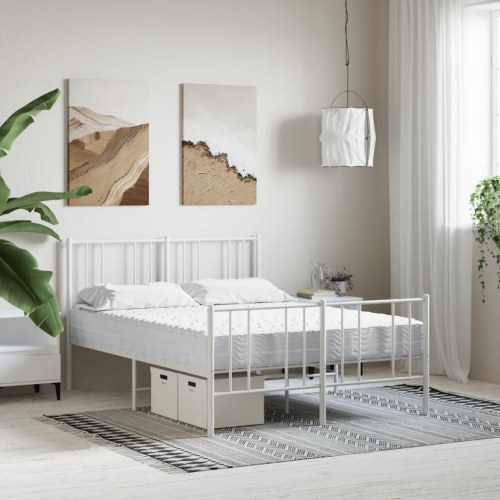 Skummadras 140×190 cm - H2/H3 hårdhed, hvid