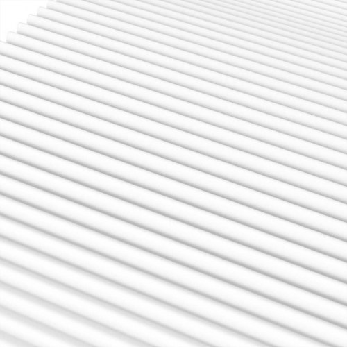 Skummadras 140×190 cm - H2/H3 hårdhed, hvid