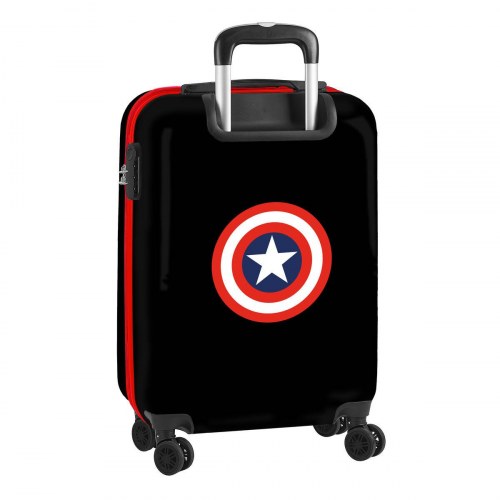 Kuffert håndbagage Capitán América 20'' - sort (34,5 × 55 × 20 cm)