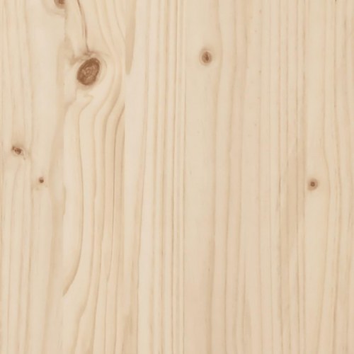 Sengeramme 140x200 cm massivt fyrretræ