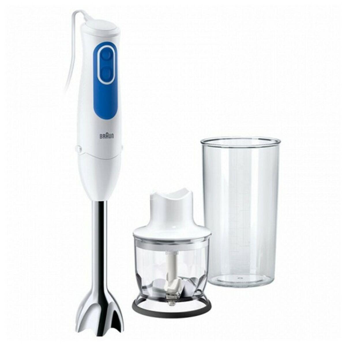 Håndblender Braun MQ 3020 Hvid/Blå Blå/hvid 700 W