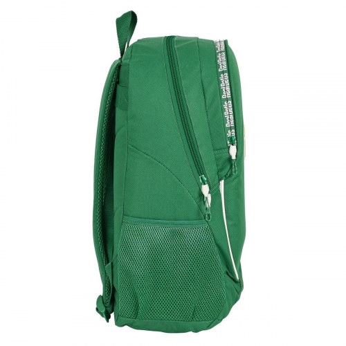 Real Betis Balompié skoletaske - grøn rygsæk 32 × 44 × 16 cm