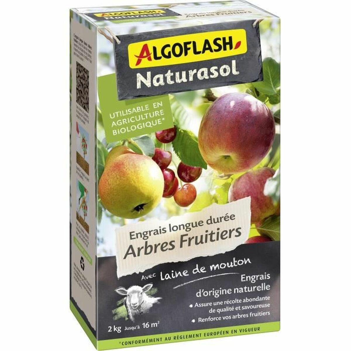 Gødning til frugttræer Algoflash Naturasol 2 kg