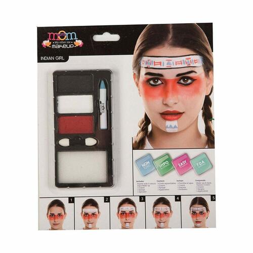Makeup Sæt Indianer kvinde 1 Dele