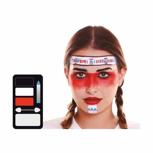 Makeup Sæt Indianer kvinde 1 Dele