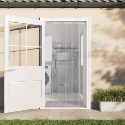 Bændelgardin 200 mm x 1,6 mm 50 m PVC transparent