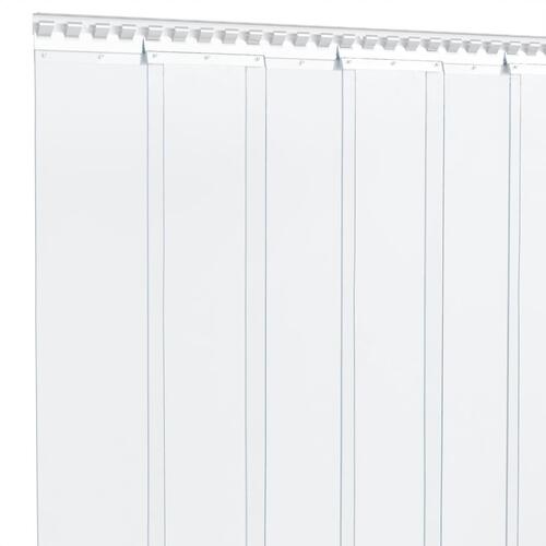 Bændelgardin 200 mm x 1,6 mm 50 m PVC transparent