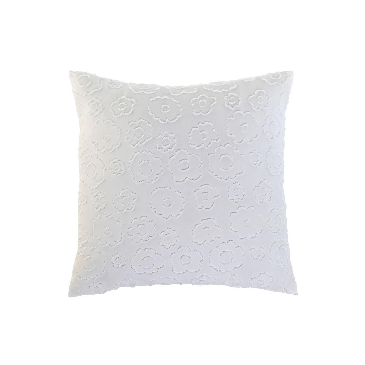 Pude Home Esprit Hvid 60 X 60 X 60 Cm