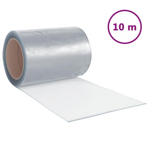 Bændelgardin i PVC 300 mm x 2,6 mm 10 m - transparent