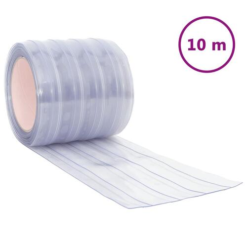 Bændelgardin 200 mm x 1,6 mm 10 m PVC transparent
