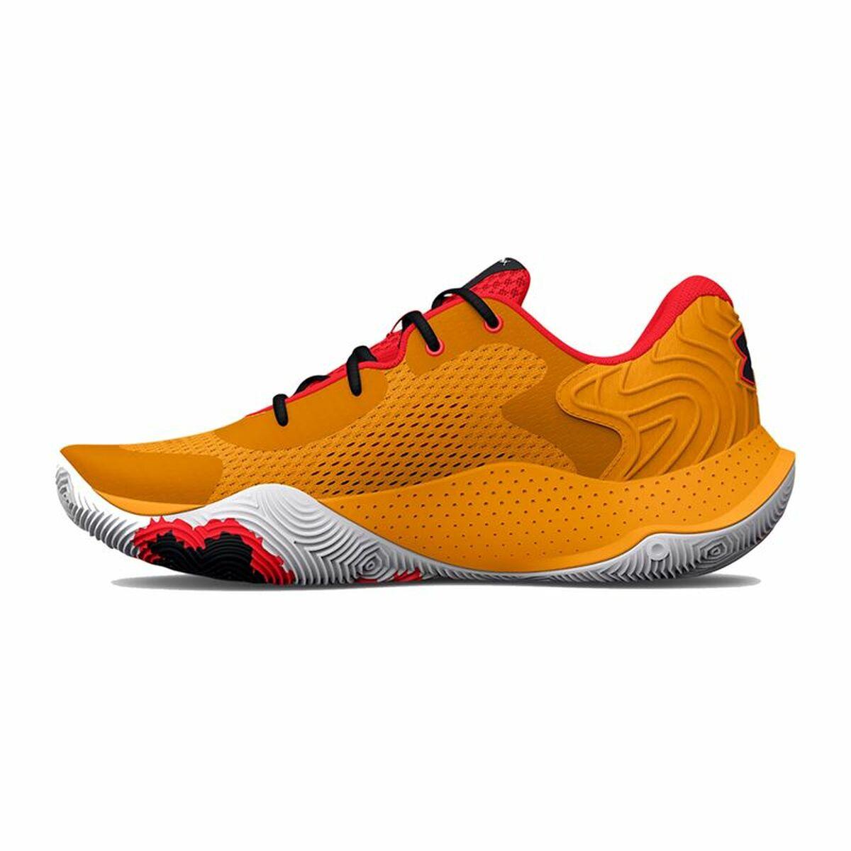 Basketballsko til voksne Under Armour Spawn 4 Orange Mænd 45