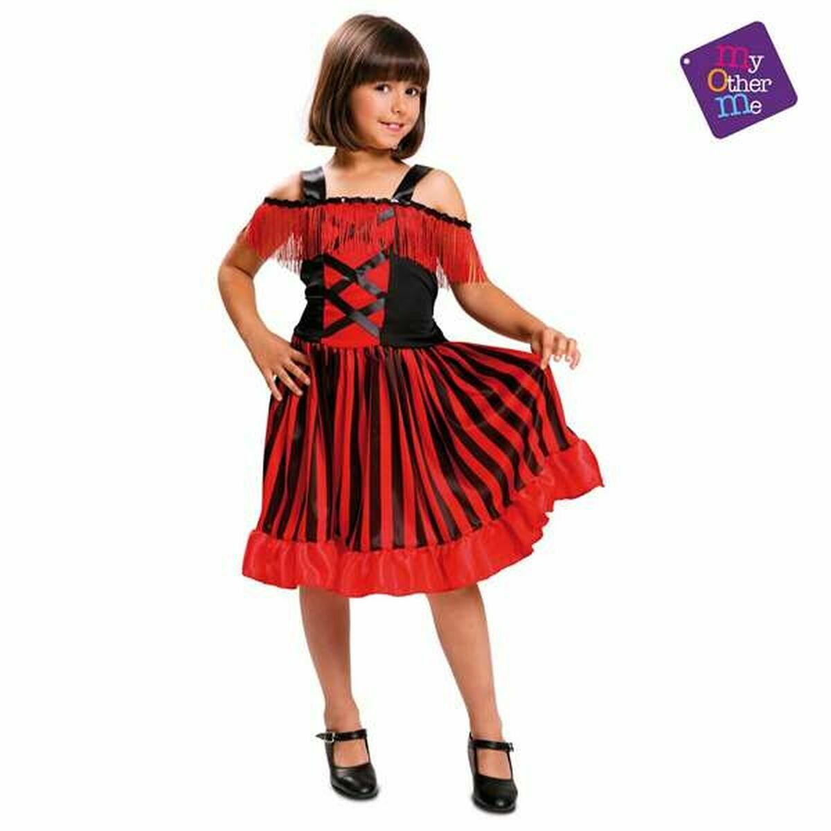 Kostume til børn Can-can 5-6 år