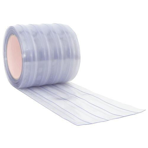 Bændelgardin 200 mm x 1,6 mm 50 m PVC transparent