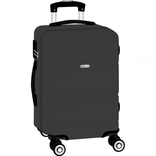 Kuffert håndbagage Safta mørkegrå 20'' - 34,5 × 55 × 20 cm