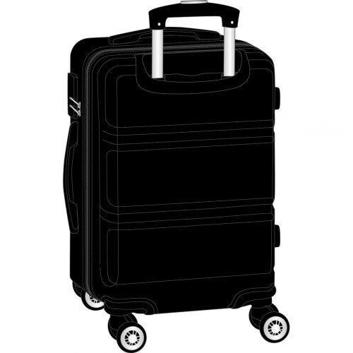 Kuffert håndbagage Safta mørkegrå 20'' - 34,5 × 55 × 20 cm