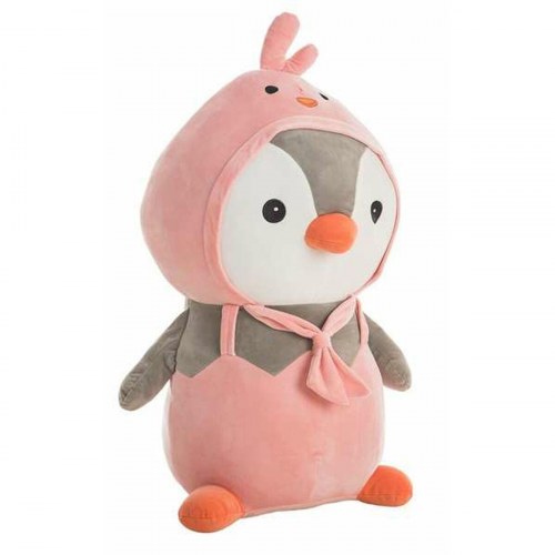 Tøjdyr bamse - Pingvin, pink 36 cm