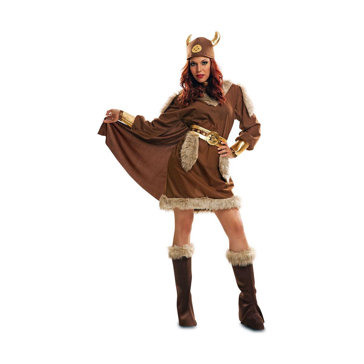 Kostume til voksne Viking kvinde (4 Dele) M/L