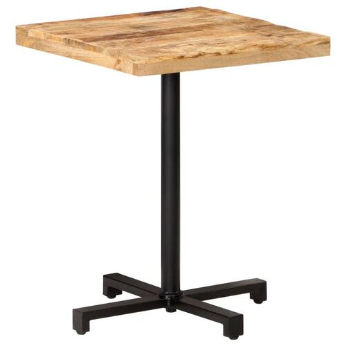 Bistrobord 60x60x75 cm firkantet ru mangotræ