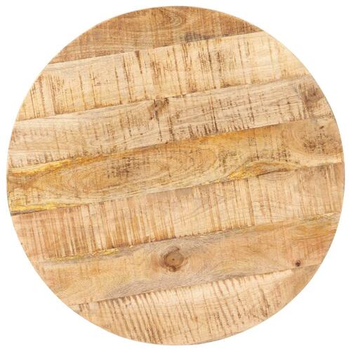 Bistrobord Ø60x75 cm rund ru mangotræ