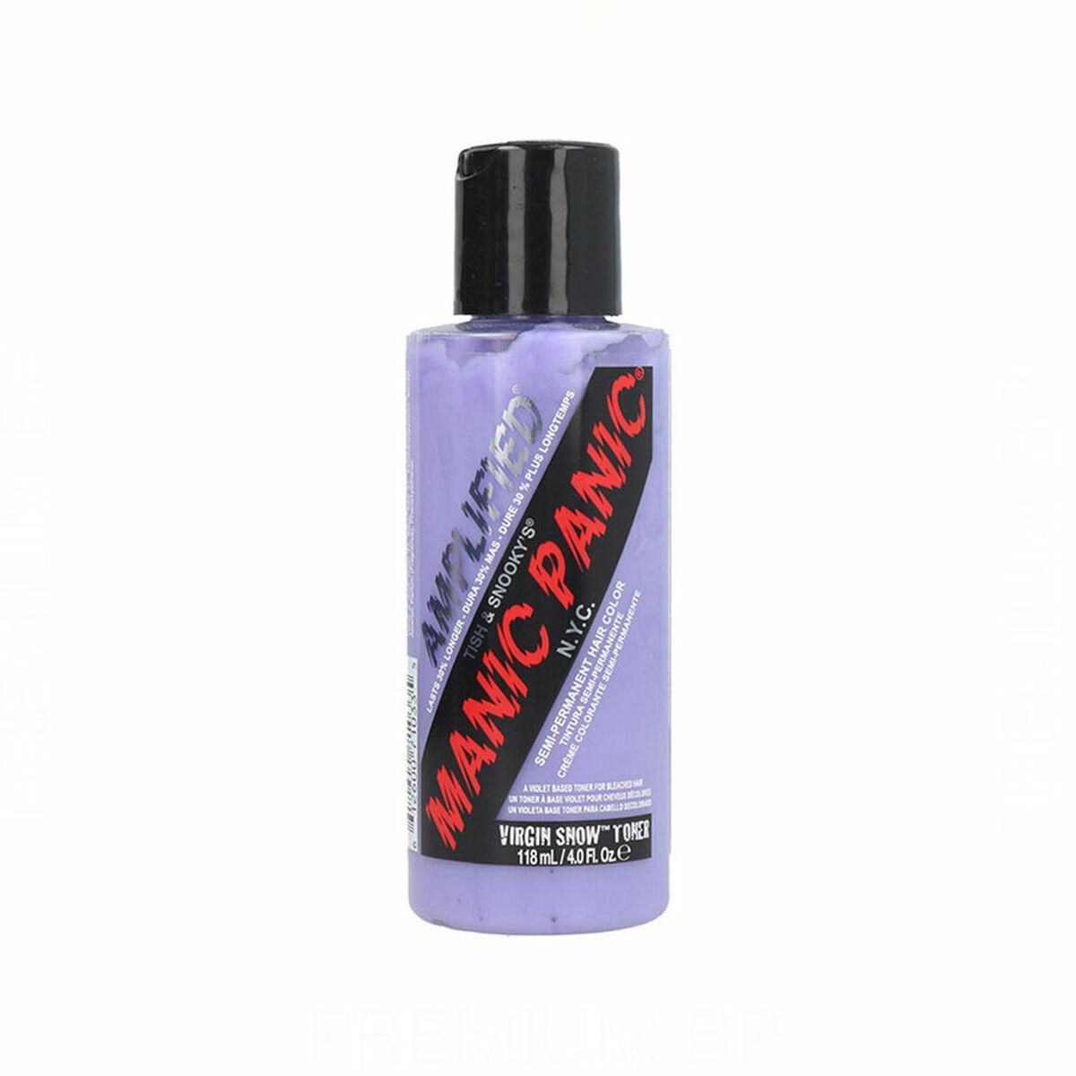 Halvpermanent Farvning Manic Panic Virgin Snow Amplified Spray 118