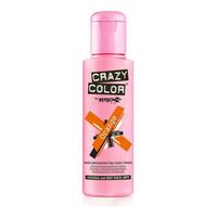 Halvpermanent farvning Orange Crazy Color Nº 60 (100 ml)