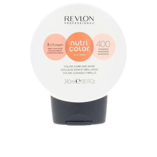 Permanent hårfarve - creme Revlon Nutri Color Filters Mandarin Nº 400 (240 ml)