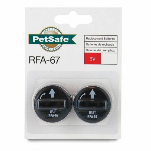 Batterier 6V PetSafe RFA-67 - knapcelle, 2 stk.