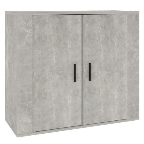 Skænk 80x33x70 cm konstrueret træ betongrå
