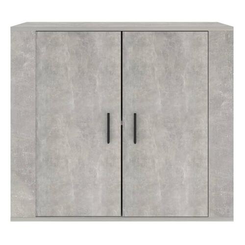 Skænk 80x33x70 cm konstrueret træ betongrå