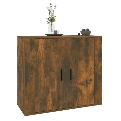Skænk 80 x 33 x 70 cm - røget egetræ