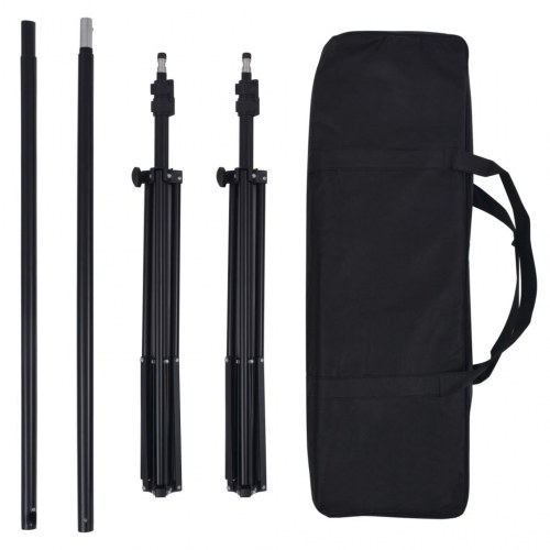 Fotostudiesæt med fotobord, lys og baggrunde