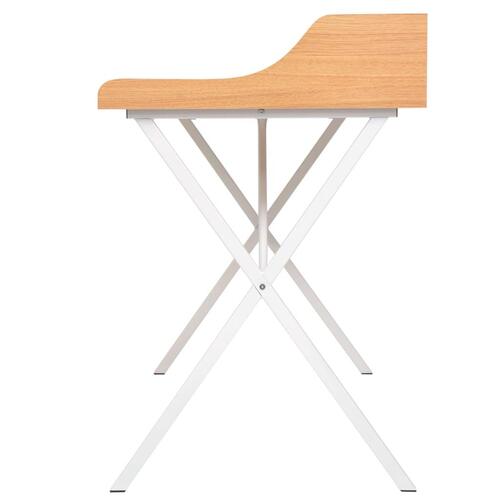 Arbejds- og computerbord naturtræ