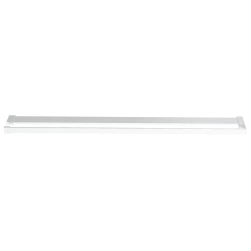 Brusehylde til brusevæg 115 cm aluminium krom