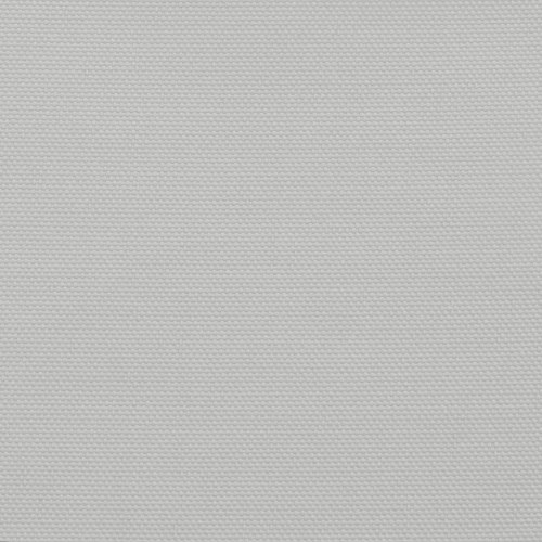 Solsejl 3x4x4 m 100 % polyesterstof lysegrå