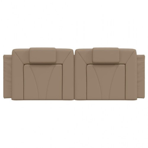 Gavlpude Viana 140 cm - cappuccino kunstlæder