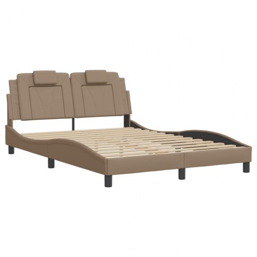 Sengeramme Viana 140 x 200 cm - cappuccino